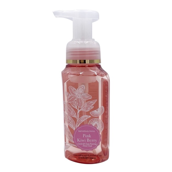 NEW Bath & Body Works Pink Kiwi Berry Gentle & Clean Foaming Hand Soap Full Size - Picture 1 of 3